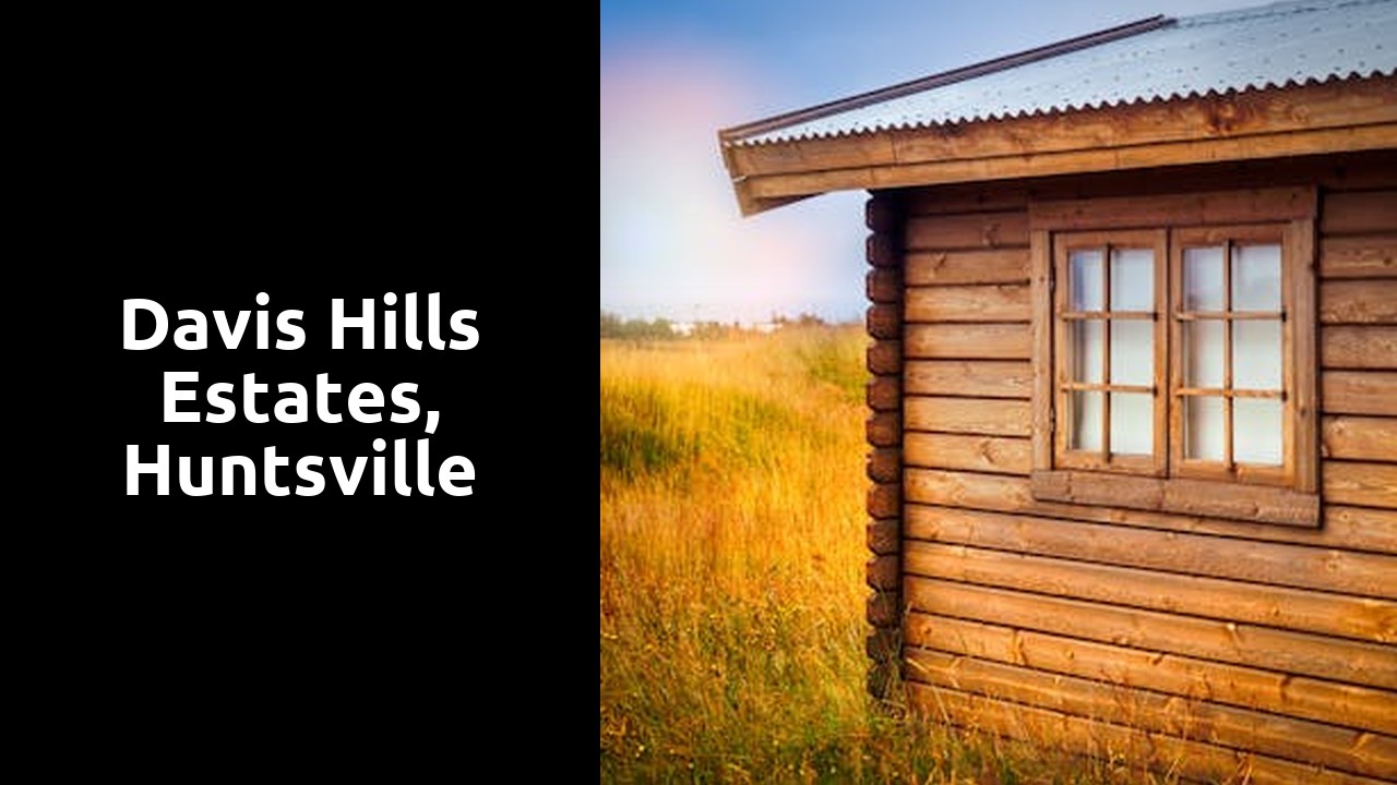 Davis Hills Estates, Huntsville